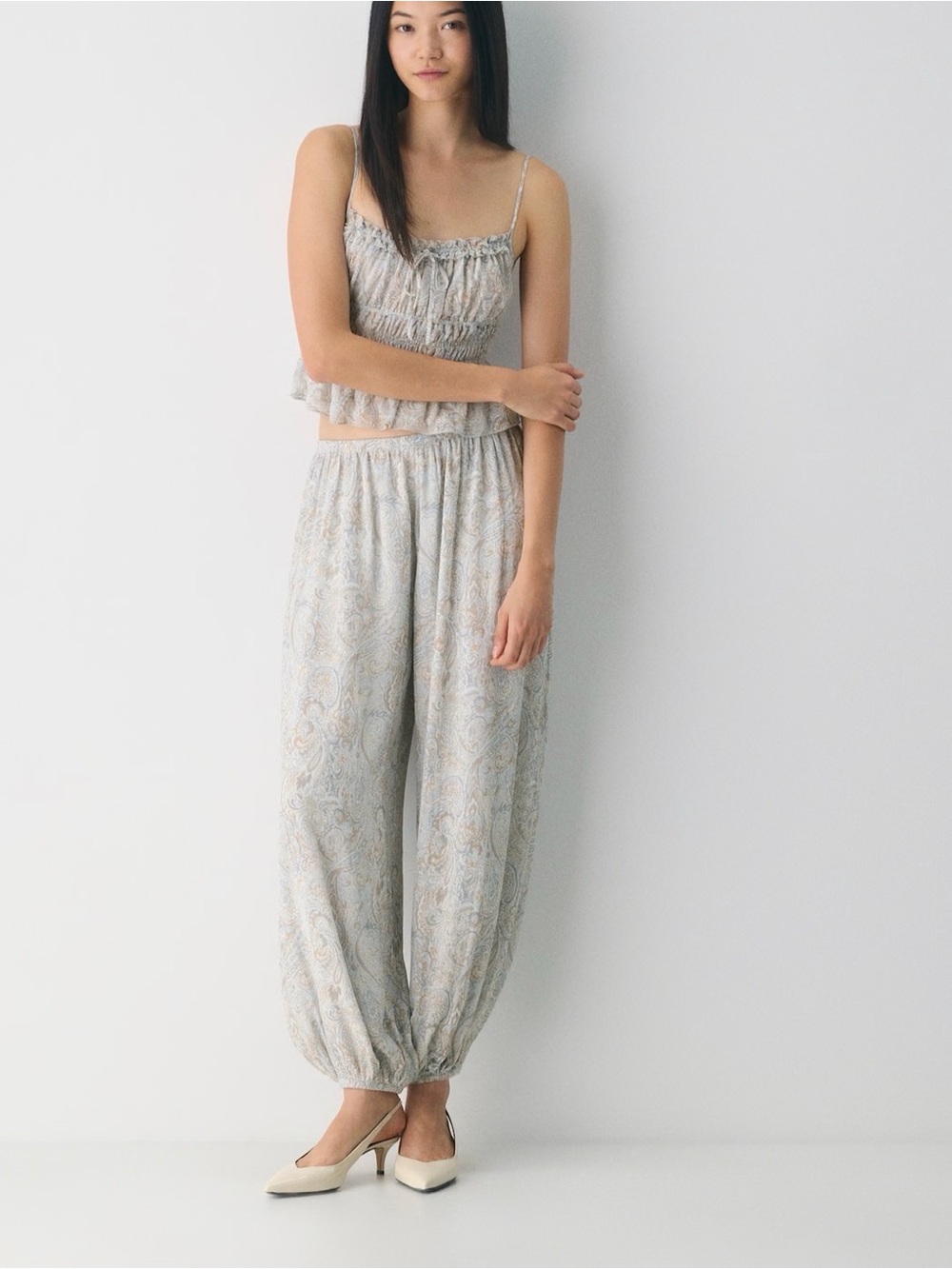 Wilfred Light Blue Paisley SET